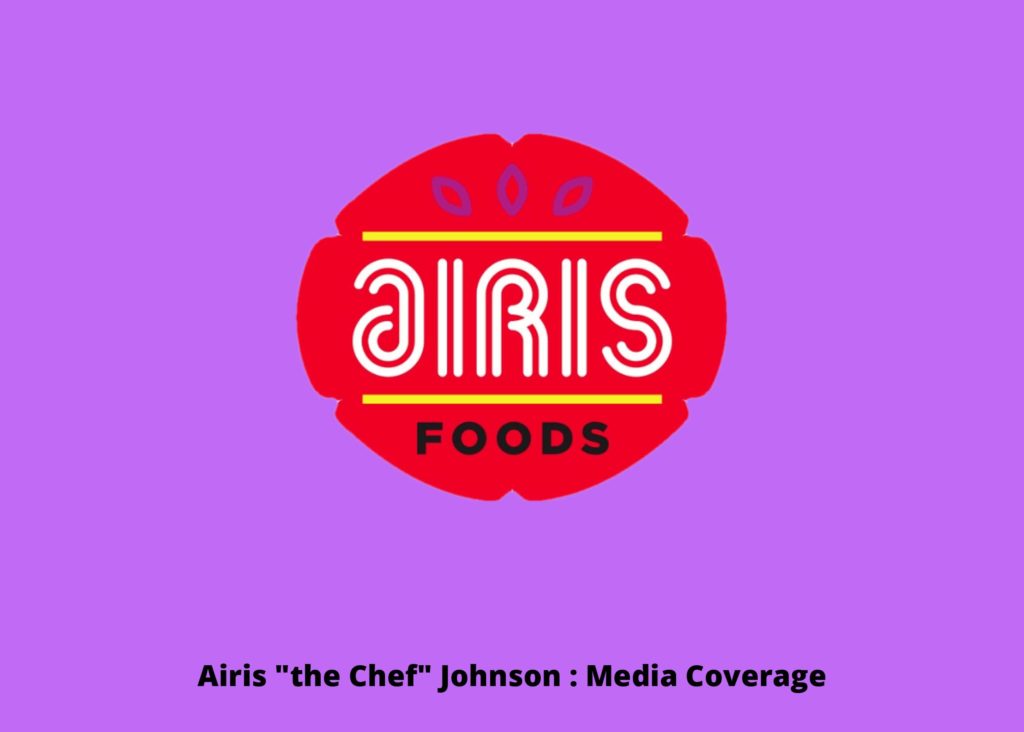 AIris the Chef Johnson 1 Sheet Media Kit 2021 header